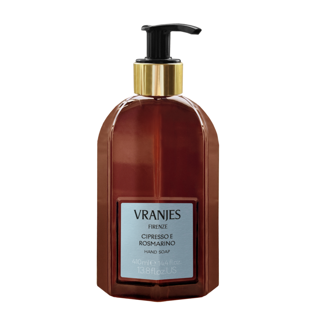 Dr Vranjes Scented Hand soap, 410ml Refill, cipresso e rosmarino